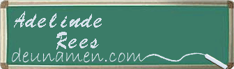 Adelinde Rees Visitenkarte